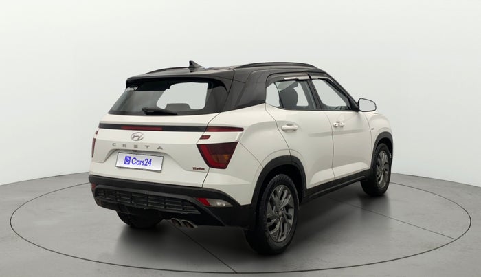 2020 Hyundai Creta SX (O) 1.4 TURBO DCT, Petrol, Automatic, 78,470 km, Right Back Diagonal
