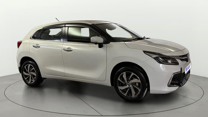 2023 Toyota Glanza V AMT, Petrol, Automatic, 80,214 km, Right Front Diagonal