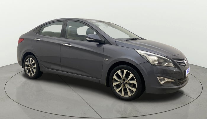 2015 Hyundai Verna FLUIDIC 1.6 CRDI S(O) 4S, Diesel, Manual, 99,327 km, Right Front Diagonal