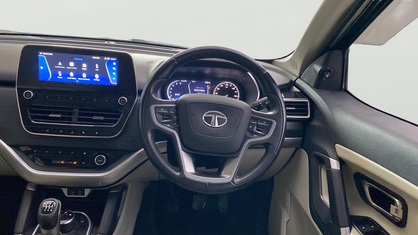 2021 Tata Safari XZ PLUS, Diesel, Manual, 57,497 km, Steering Wheel Close Up