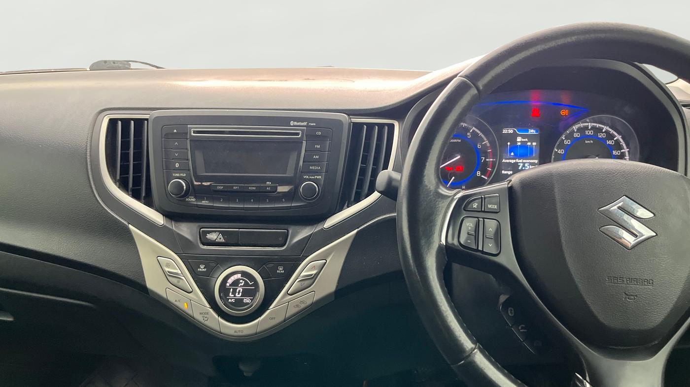 2017 Maruti Baleno ZETA PETROL 1.2, Petrol, Manual, 72,902 km, Air Conditioner