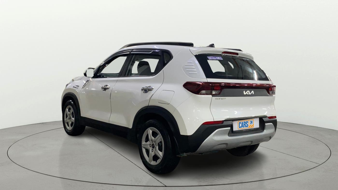 2023 KIA SONET  HTE 1.5 DIESEL IMT , Diesel, Manual, 45,477 km, Left Back Diagonal