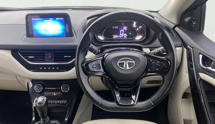2022 Tata NEXON XZ PLUS (PREMIUM) DIESEL, Diesel, Manual, 80,342 km, Steering Wheel Close Up