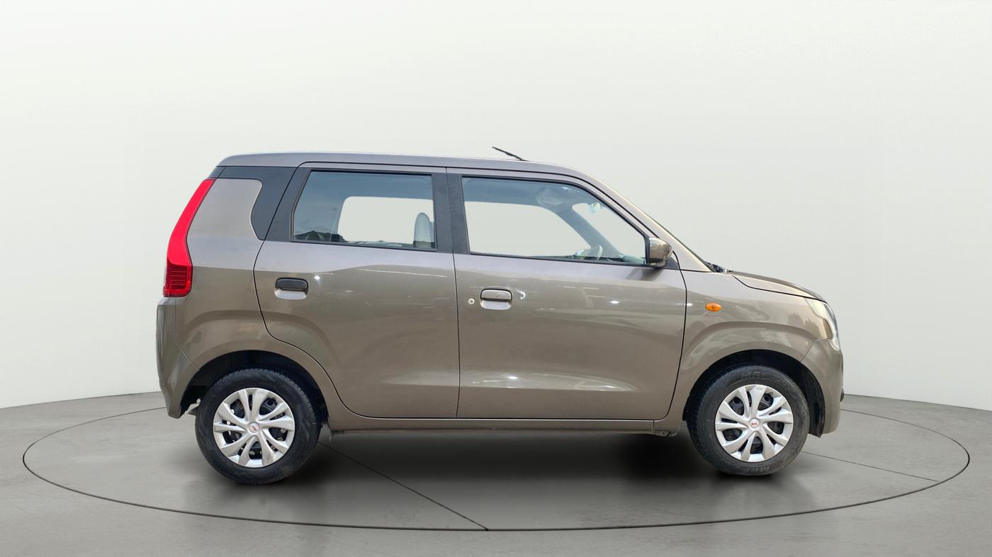 2019 Maruti New Wagon-R VXI 1.2, Petrol, Manual, 76,392 km, Right Side View