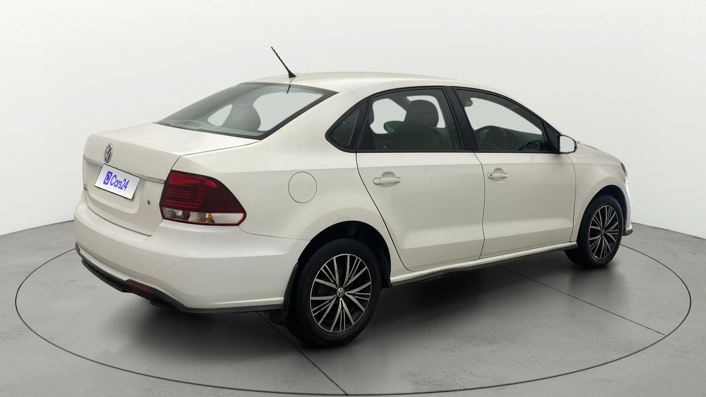 2021 Volkswagen Vento HIGHLINE 1.0L TSI, Petrol, Manual, 57,349 km, Right Back Diagonal
