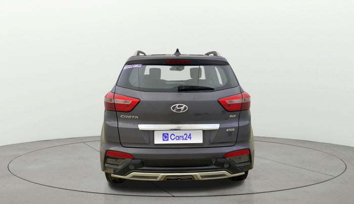 2018 Hyundai Creta SX PLUS AT 1.6 PETROL, Petrol, Automatic, 77,801 km, Back/Rear