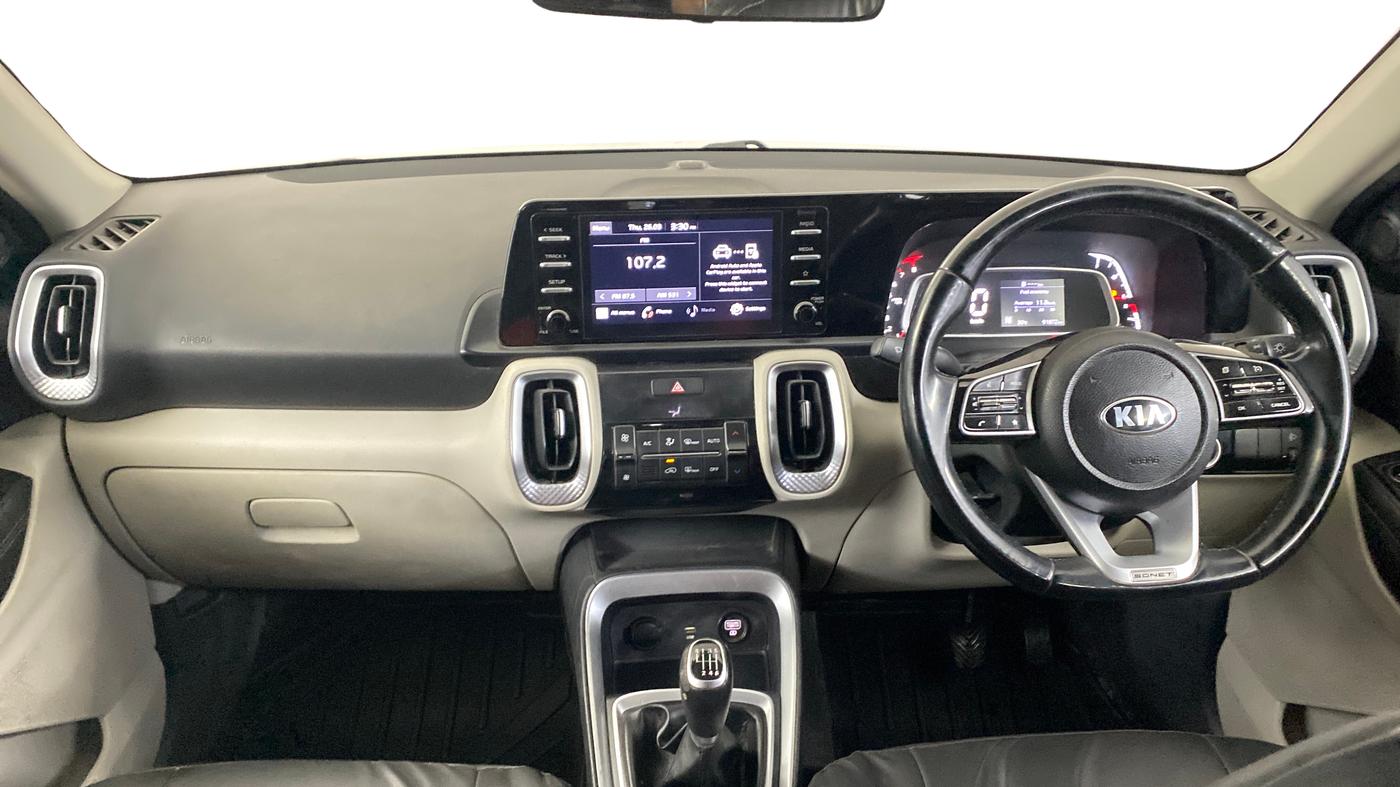 2021 KIA SONET HTX 1.0 IMT, Petrol, Manual, 91,501 km, Dashboard