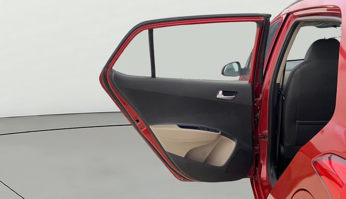 2017 Hyundai Grand i10 SPORTZ (O) AT 1.2 KAPPA VTVT, Petrol, Automatic, 9,340 km, LHS Rear Door