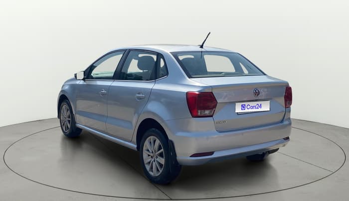 2017 Volkswagen Ameo HIGHLINE PLUS 1.5L AT 16 ALLOY, Diesel, Automatic, 1,06,109 km, Left Back Diagonal