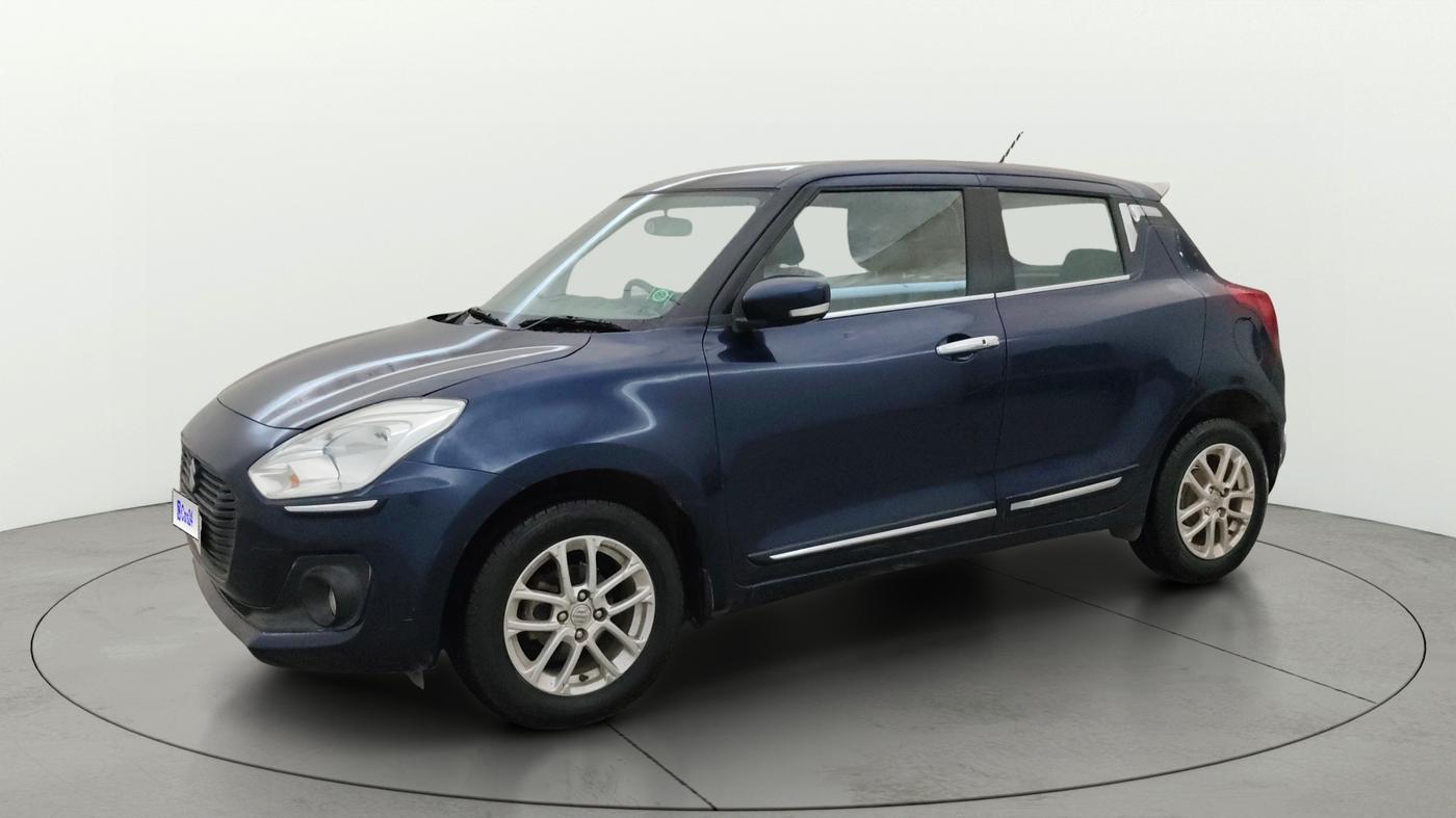 2018 Maruti Swift ZXI AMT, Petrol, Automatic, 67,305 km, Left Front Diagonal
