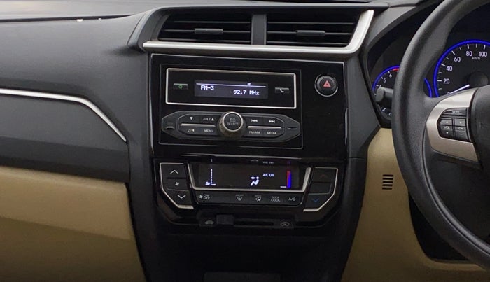 2016 Honda Amaze 1.2L I-VTEC S, Petrol, Manual, 56,855 km, Air Conditioner