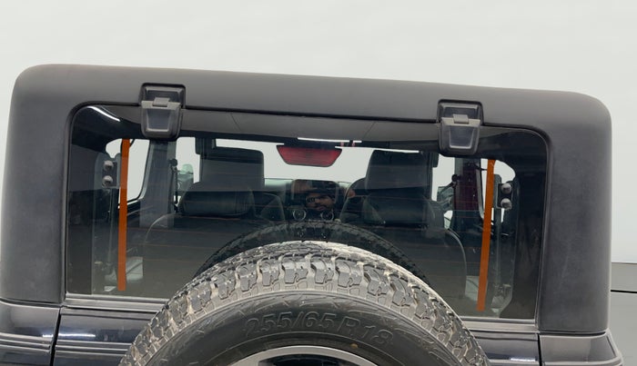 2021 Mahindra Thar LX PETROL HT 4WD AT, Petrol, Automatic, 60,999 km, Rear Windshield