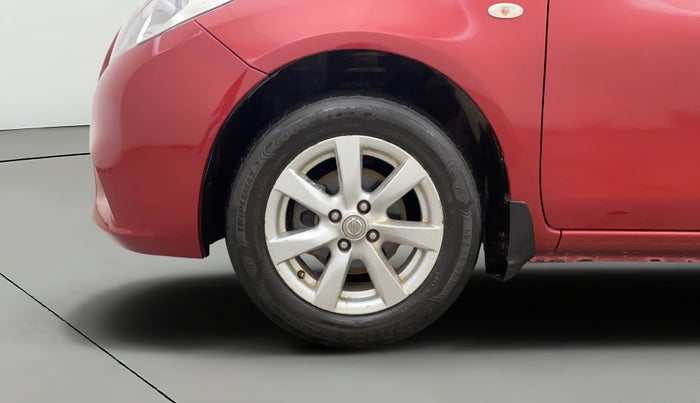2015 Nissan Sunny XV PETROL, Petrol, Manual, 1,28,681 km, Left Front Wheel