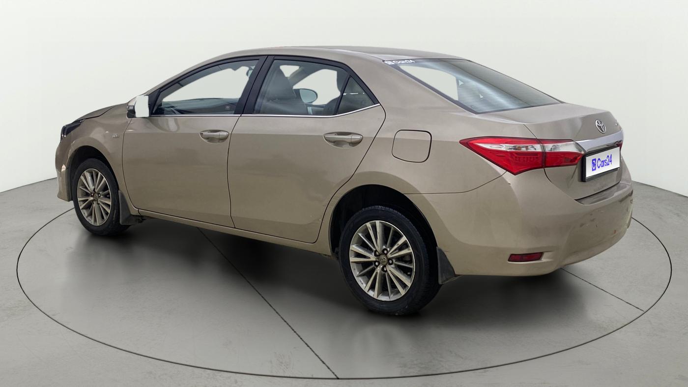 2014 Toyota Corolla Altis VL CVT PETROL, Petrol, Automatic, 78,576 km, Left Back Diagonal
