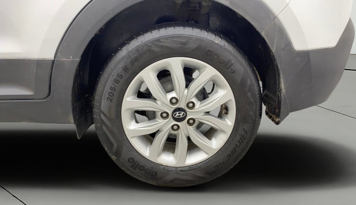 2018 Hyundai Creta SX 1.6 PETROL, Petrol, Manual, 1,10,316 km, Left Rear Wheel