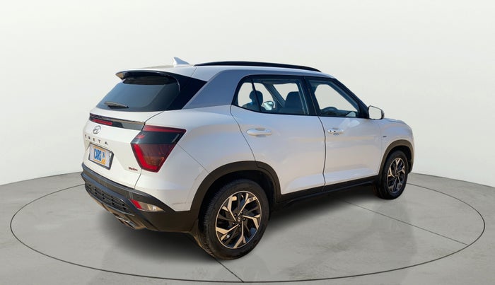 2022 Hyundai Creta SX (O) 1.4 TURBO DCT, Petrol, Automatic, 62,695 km, Right Back Diagonal