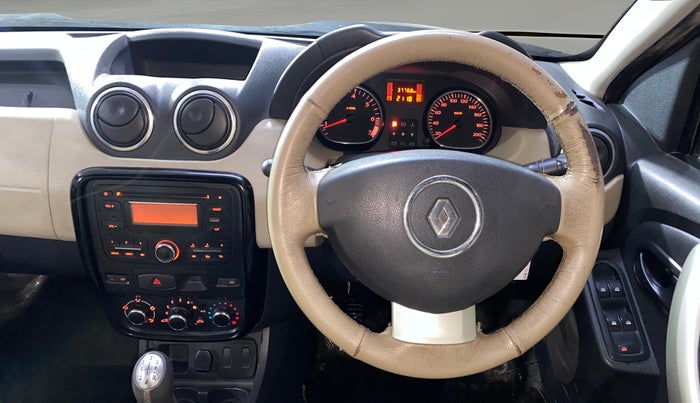 2014 Renault Duster RXL PETROL, Petrol, Manual, 37,765 km, Steering Wheel Close Up