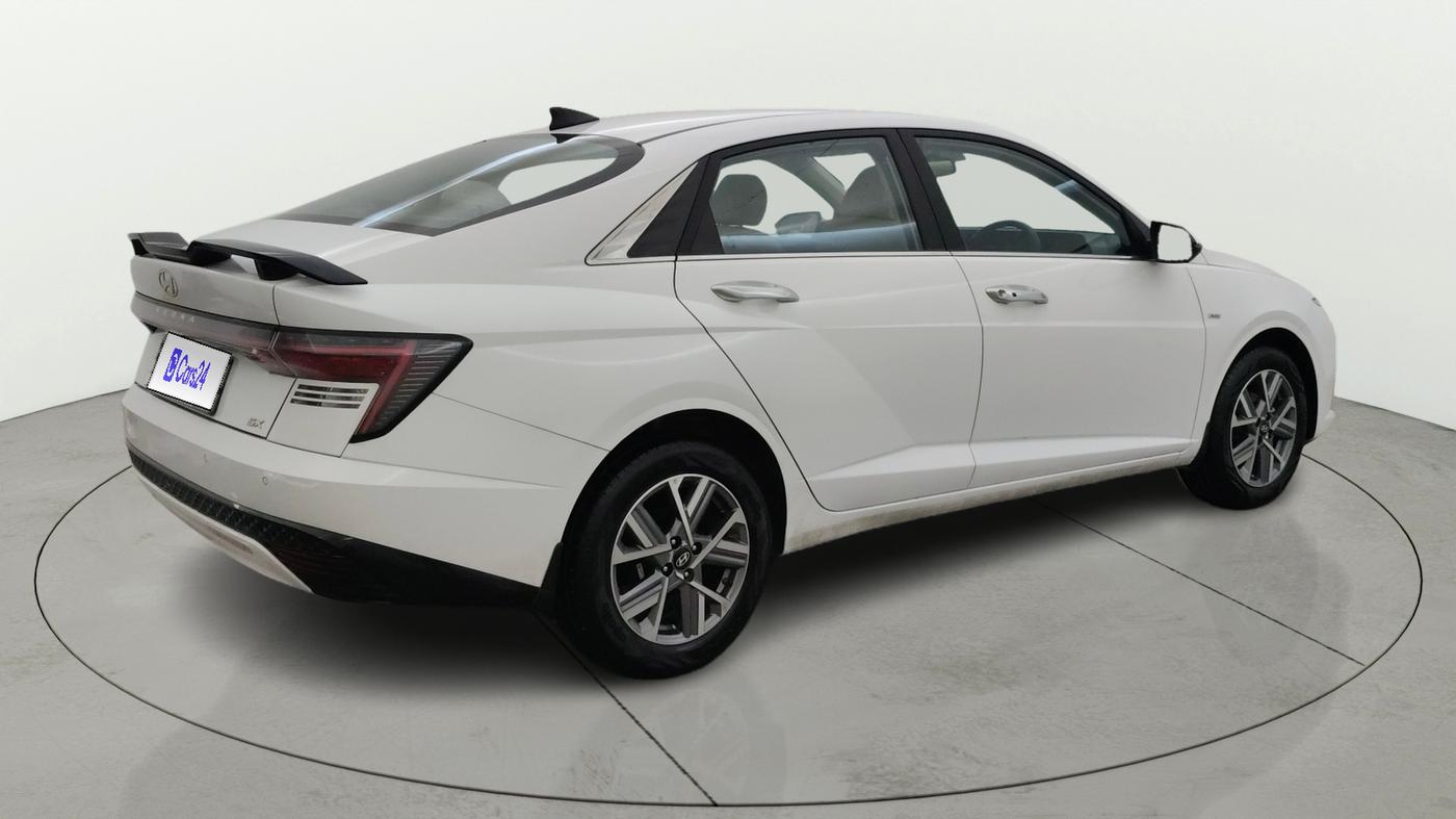 2025 Hyundai Verna SX(O) 1.5 MPI IVT , Petrol, Automatic, 1,398 km, Right Back Diagonal