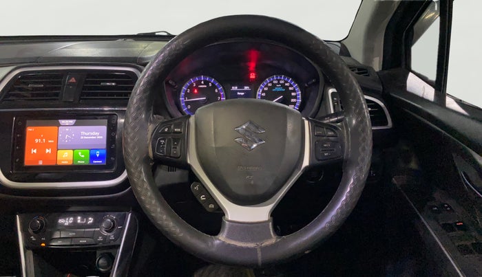 2020 Maruti S Cross ZETA 1.5, Petrol, Manual, 1,07,423 km, Steering Wheel Close Up