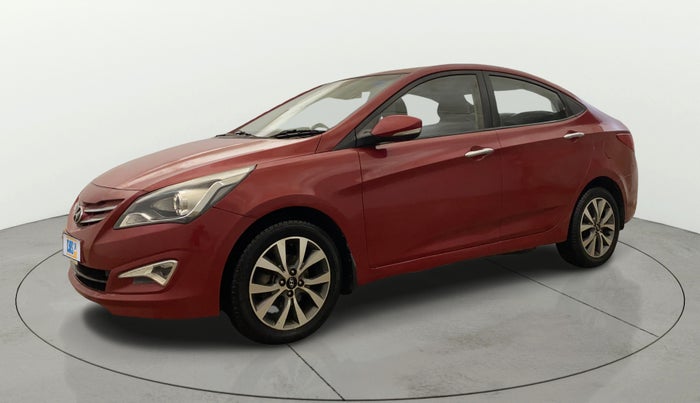 2015 Hyundai Verna FLUIDIC 4S 1.6 VTVT S(O), Petrol, Manual, 42,595 km, Left Front Diagonal