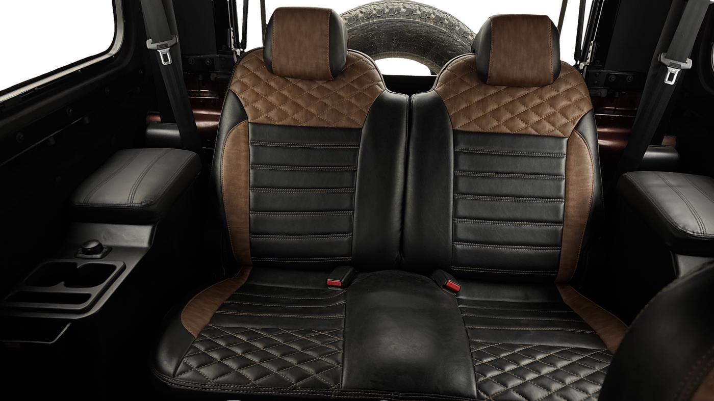 2021 Mahindra Thar LX PETROL HT 4WD AT, Petrol, Automatic, 49,050 km, Right Side Rear Door Cabin