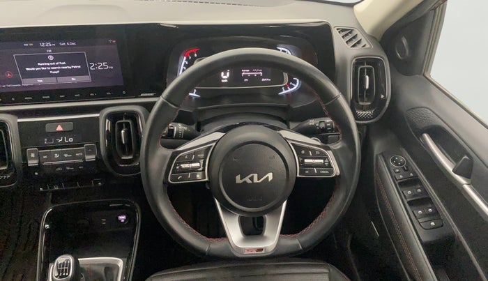 2022 KIA SONET GTX PLUS 1.0 IMT, Petrol, Manual, 25,414 km, Steering Wheel Close Up