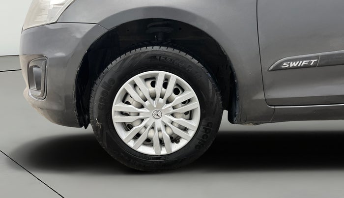 2017 Maruti Swift LXI (O), Petrol, Manual, 38,964 km, Left Front Wheel