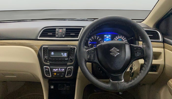 2018 Maruti Ciaz DELTA 1.5 SHVS MT PETROL, Petrol, Manual, 56,957 km, Steering Wheel Close Up