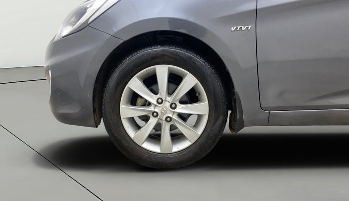 2013 Hyundai Verna FLUIDIC 1.6 VTVT SX, Petrol, Manual, 51,992 km, Left Front Wheel