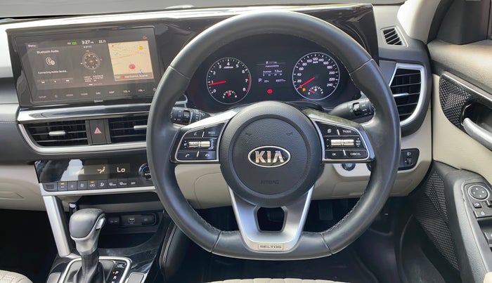 2020 KIA SELTOS HTX IVT 1.5 PETROL, Petrol, Automatic, 89,058 km, Steering Wheel Close Up