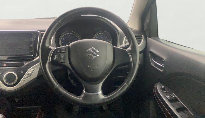 2018 Maruti Baleno ALPHA PETROL 1.2, Petrol, Manual, 77,435 km, Steering Wheel Close Up