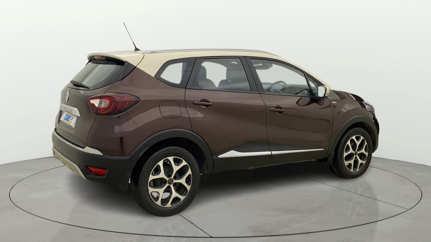 2018 Renault Captur RXT PETROL DUAL TONE, Petrol, Manual, 60,975 km, Right Back Diagonal