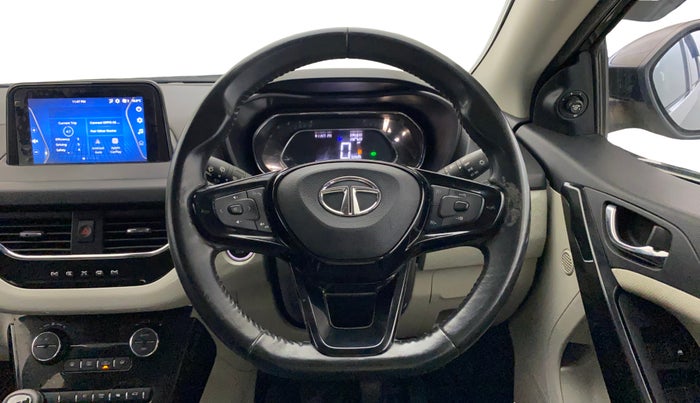 2021 Tata NEXON XZ PLUS (O) PETROL, Petrol, Manual, 56,699 km, Steering Wheel Close Up