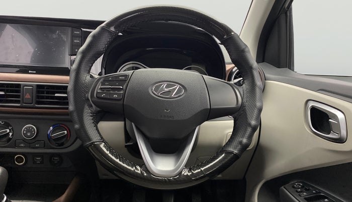 2022 Hyundai AURA SX 1.2, Petrol, Manual, 20,194 km, Steering Wheel Close Up