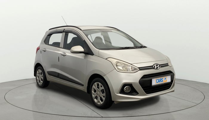 2016 Hyundai Grand i10 SPORTZ 1.2 KAPPA VTVT, Petrol, Manual, 35,902 km, Right Front Diagonal