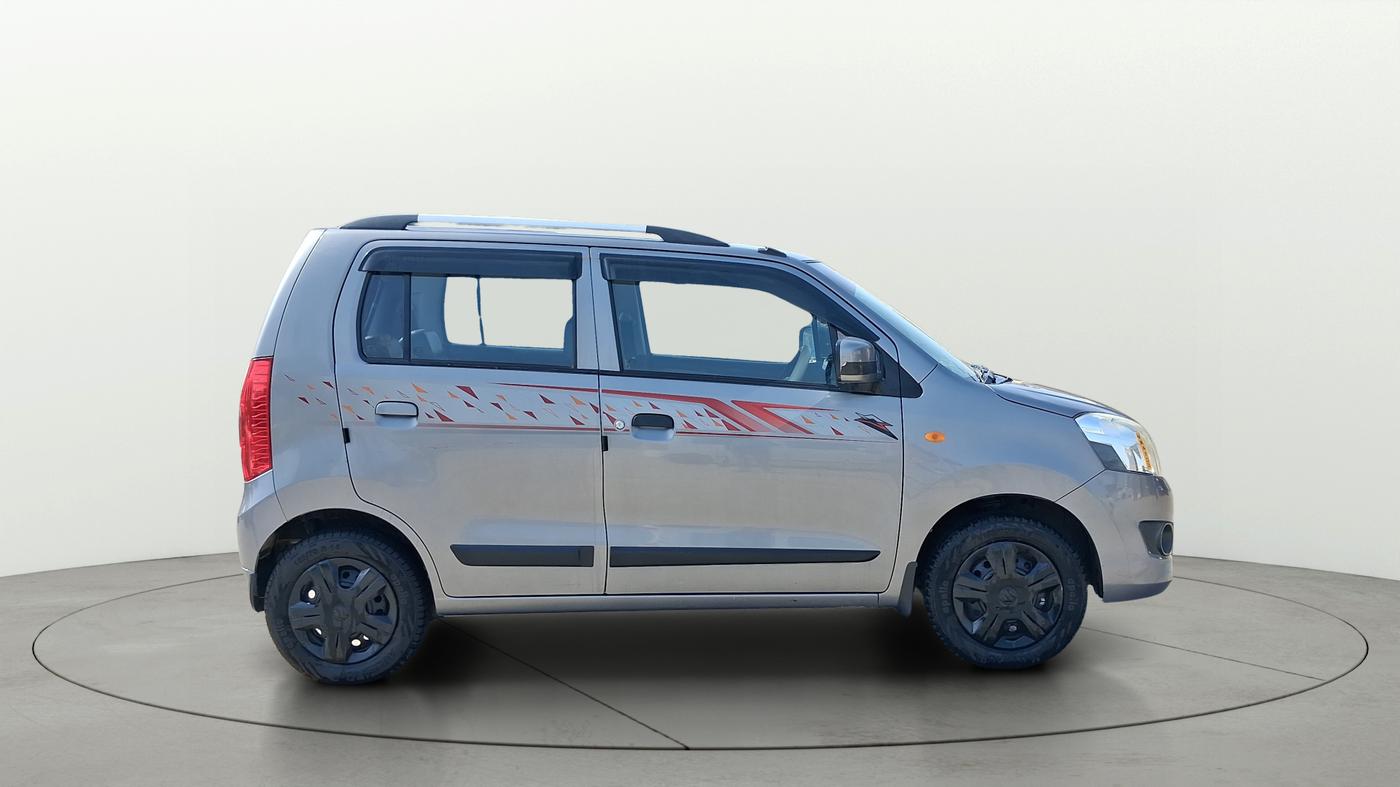 2017 Maruti Wagon R 1.0 VXI, Petrol, Manual, 50,864 km, Right Side View