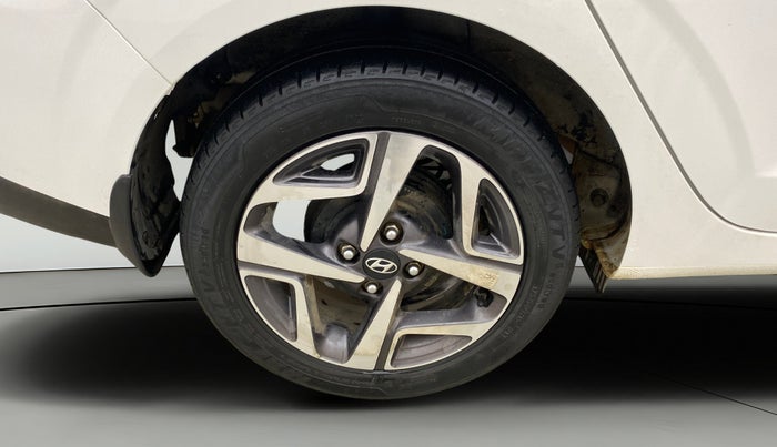 2022 Hyundai AURA SX PLUS 1.2 AMT, Petrol, Automatic, 36,263 km, Right Rear Wheel