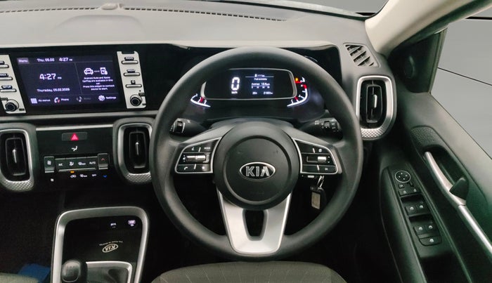 2021 KIA SONET HTK PLUS 1.2, Petrol, Manual, 21,878 km, Steering Wheel Close Up