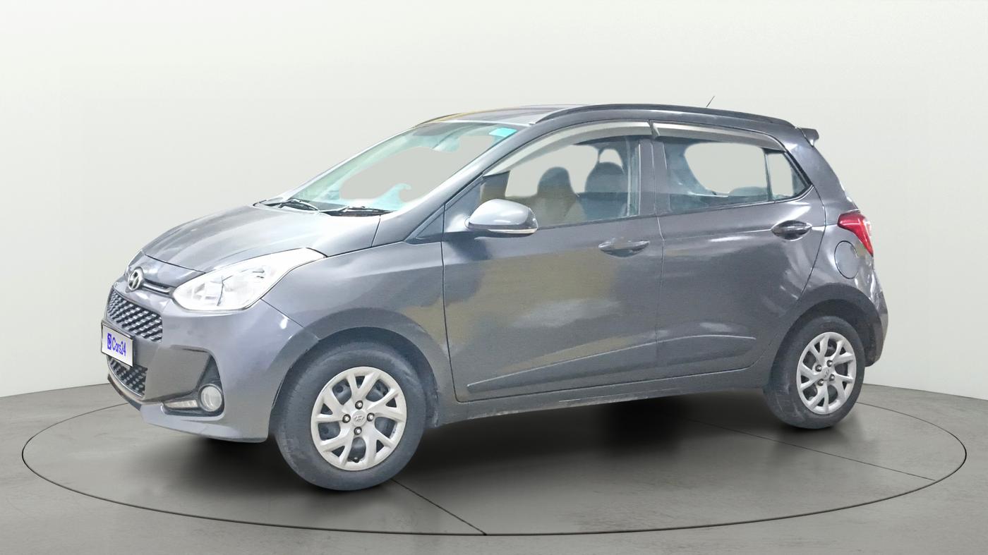 2020 Hyundai Grand i10 SPORTZ 1.2 KAPPA VTVT, CNG, Manual, 49,375 km, Left Front Diagonal