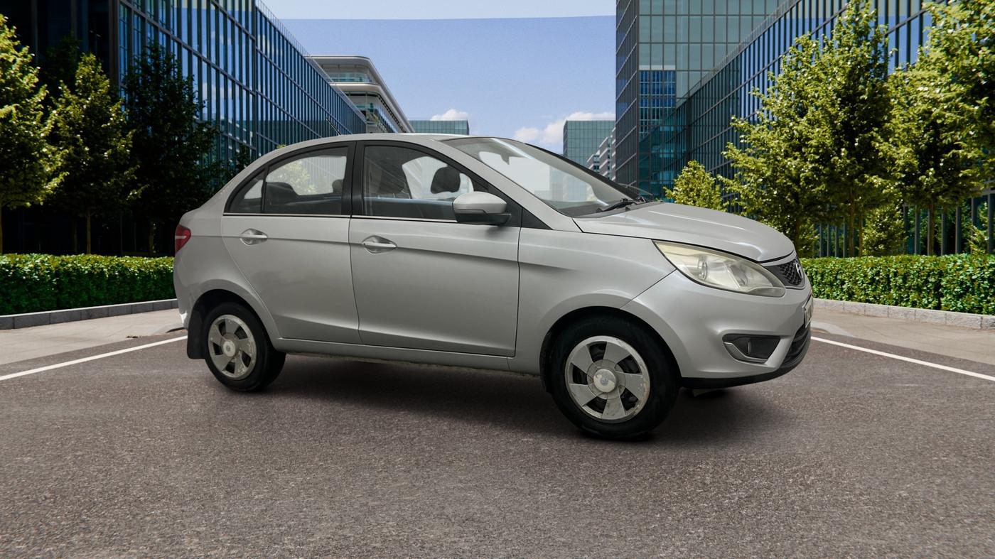 2015 Tata Zest XMS PETROL, Petrol, Manual, 75,897 km, Right Front Diagonal