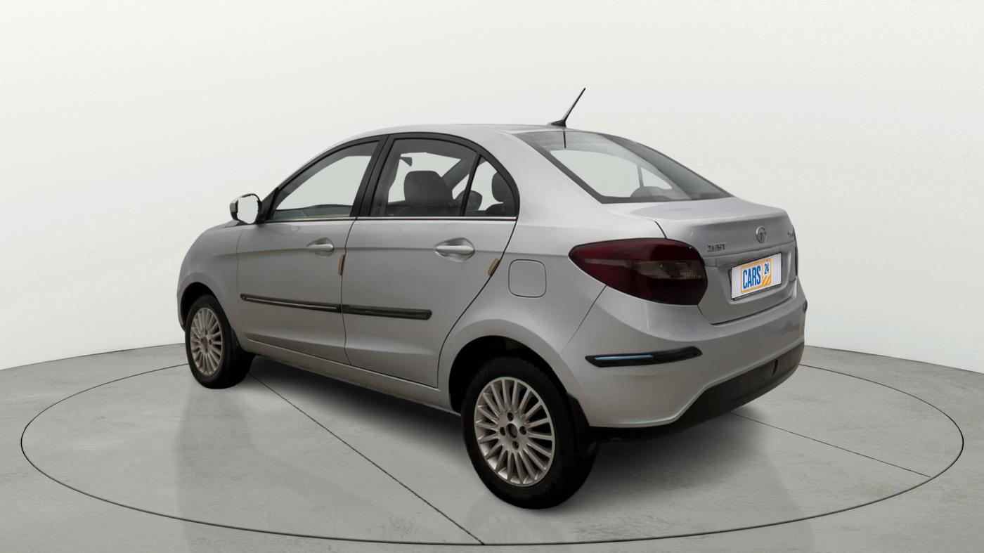 2014 Tata Zest XMS PETROL, Petrol, Manual, 69,402 km, Left Back Diagonal