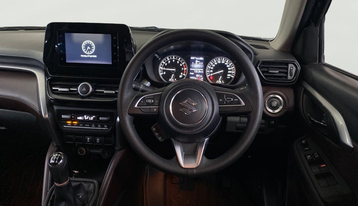 2024 Maruti Grand Vitara DELTA SMART HYBRID, Petrol, Manual, 9,386 km, Steering Wheel Close Up