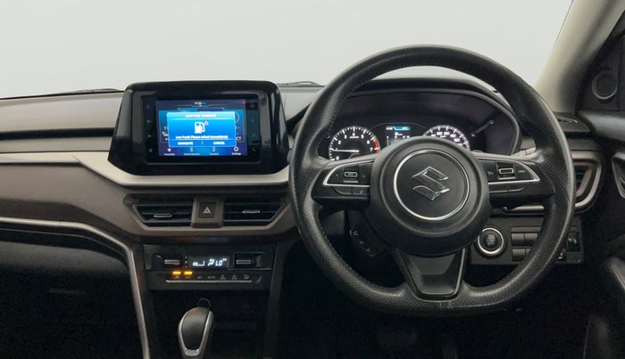 2022 Maruti BREZZA ZXI AT SMART HYBRID, Petrol, Automatic, 48,740 km, Steering Wheel Close Up