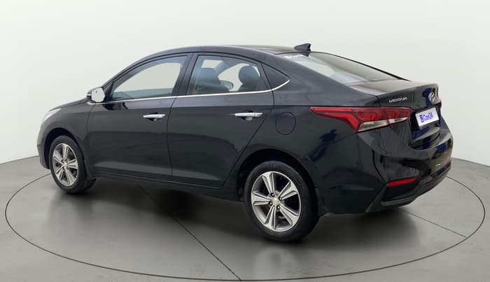 2018 Hyundai Verna 1.6 VTVT SX (O) AT, Petrol, Automatic, 81,555 km, Left Back Diagonal