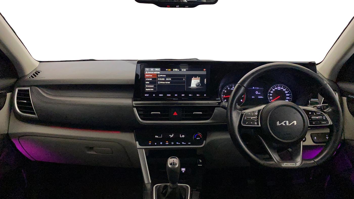 2021 KIA SELTOS HTX 1.5 PETROL, Petrol, Manual, 400 km, Dashboard