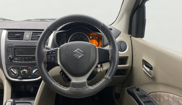 2017 Maruti Celerio ZXI AMT (O), Petrol, Automatic, 1,20,139 km, Steering Wheel Close Up