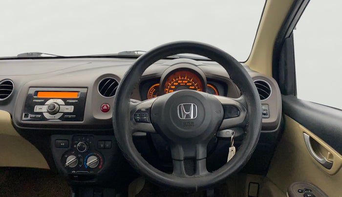 2013 Honda Amaze 1.2L I-VTEC E, Petrol, Manual, 93,211 km, Steering Wheel Close Up