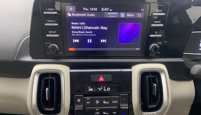 2023 KIA SONET HTX 1.0 DCT, Petrol, Automatic, 21,639 km, Air Conditioner