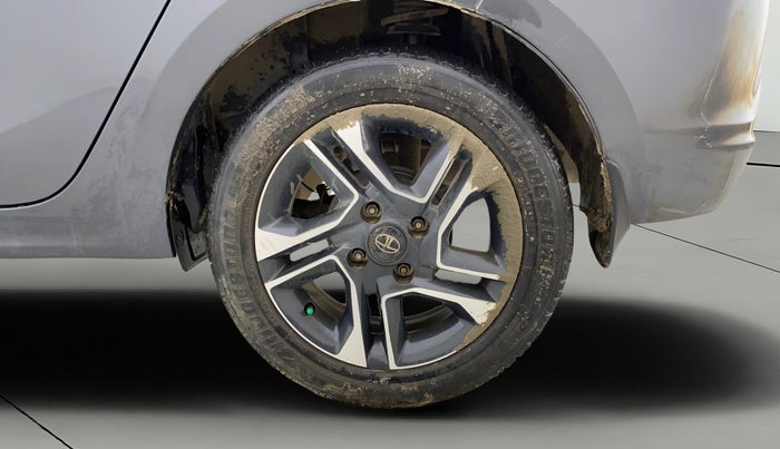 2021 Tata TIGOR XZ PLUS PETROL, CNG, Manual, 46,024 km, Left Rear Wheel