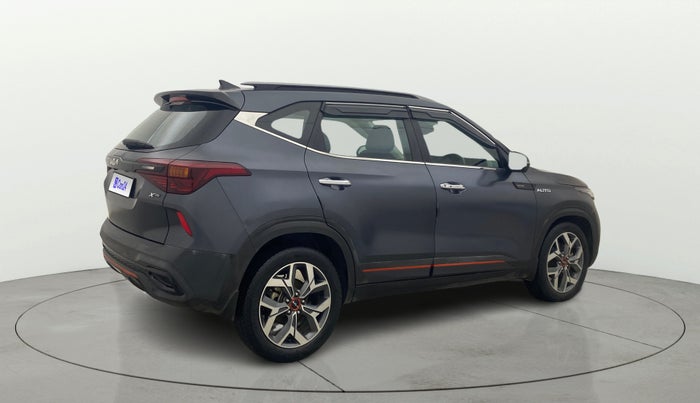 2022 KIA SELTOS X LINE 1.5 DIESEL AT, Diesel, Automatic, 1,08,437 km, Right Back Diagonal